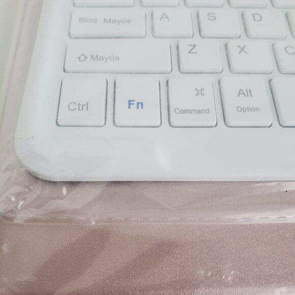 Sengbirch SPANISH Keyboard Case iPro Air 13 2024/Pro 12.9 (6th,5,4,3) Rose Pink - Picture 10 of 12